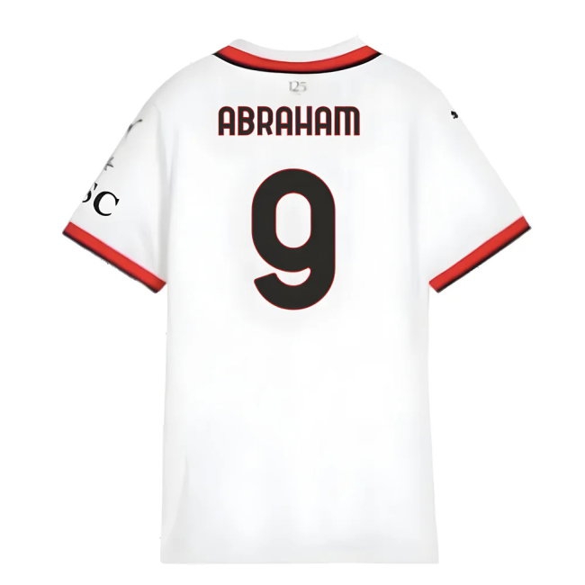 2024-2025 AC Milan Away Shirt (Womens) (Abraham 9) — Shop Online