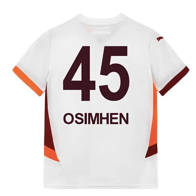 2024-2025 Galatasaray Away Shirt (Kids) (Osimhen 45) — Buy Online