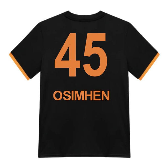 2024-2025 Galatasaray Third Shirt (Kids) (Osimhen 45) — Shop Now