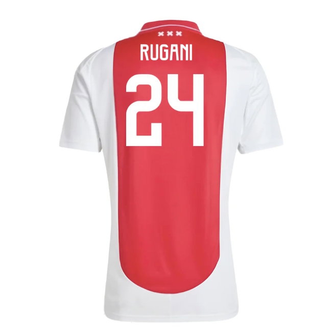 2024-2025 Ajax Home Shirt (Rugani 24) — Shop Now