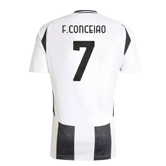 2024-2025 Juventus Home Shirt (F.Conceiao 7) — Shop Now