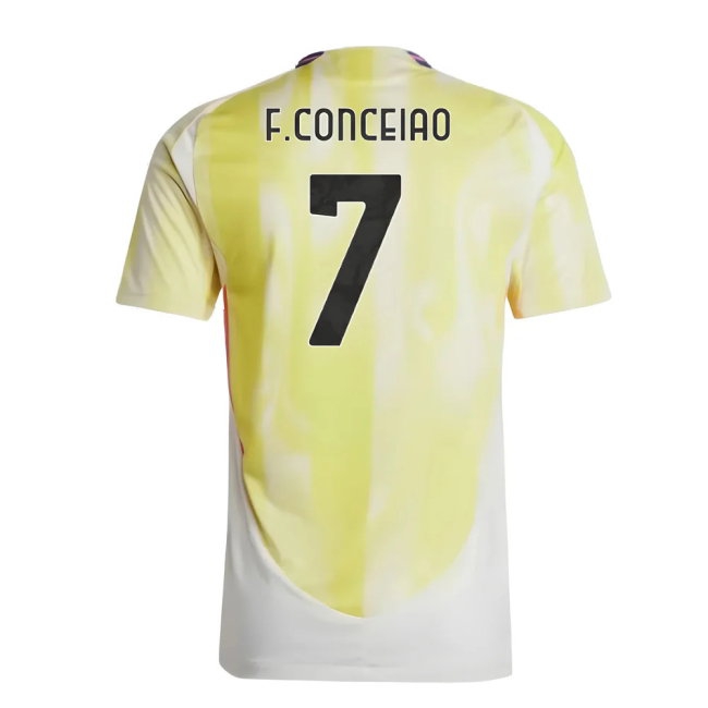 2024-2025 Juventus Player Version Away Shirt (F.Conceiao 7) — Shop Online