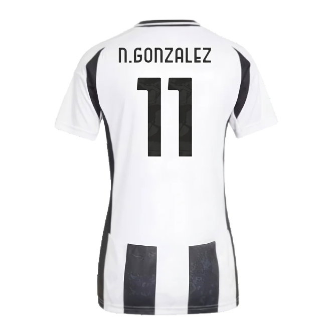 2024-2025 Juventus Home Shirt (Womens) (N.Gonzalez 11) — Buy Now