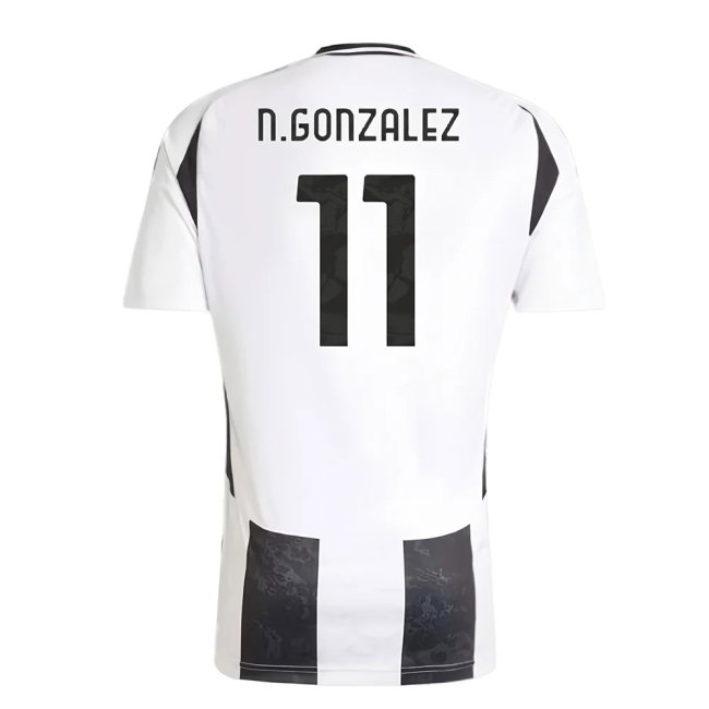 2024-2025 Juventus Home Shirt (N.Gonzalez 11) — Shop Online