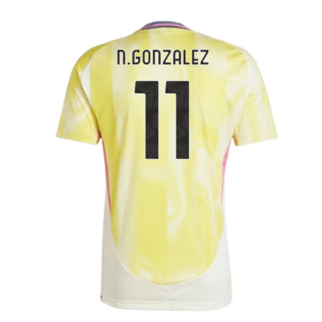 2024-2025 Juventus Away Shirt (N.Gonzalez 11) — Buy Now