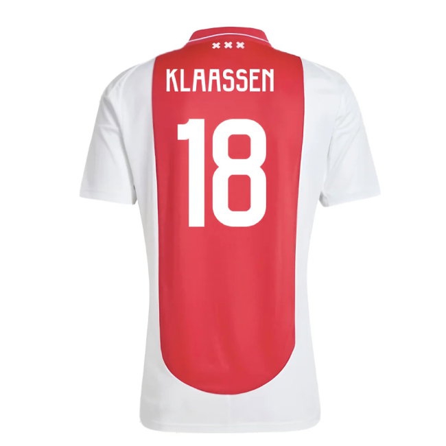 2024-2025 Ajax Home Shirt (Klaassen 18) — Buy Now