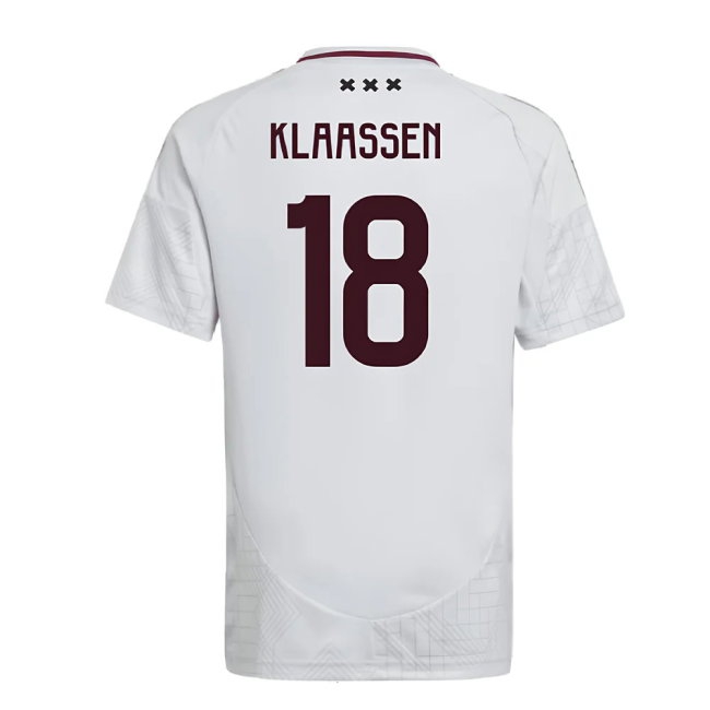2024-2025 Ajax Third Shirt (Kids) (Klaassen 18) — Buy Online