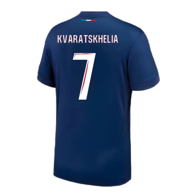 2024-2025 PSG Paris Saint Germain Home Shirt (Kids) (Kvaratskhelia 7) — Shop Online
