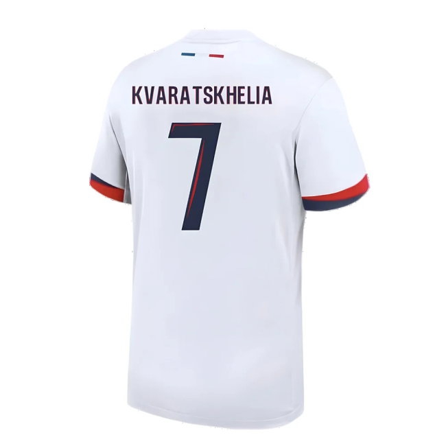 2024-2025 PSG Away Shirt (Kvaratskhelia 7) — Shop Now