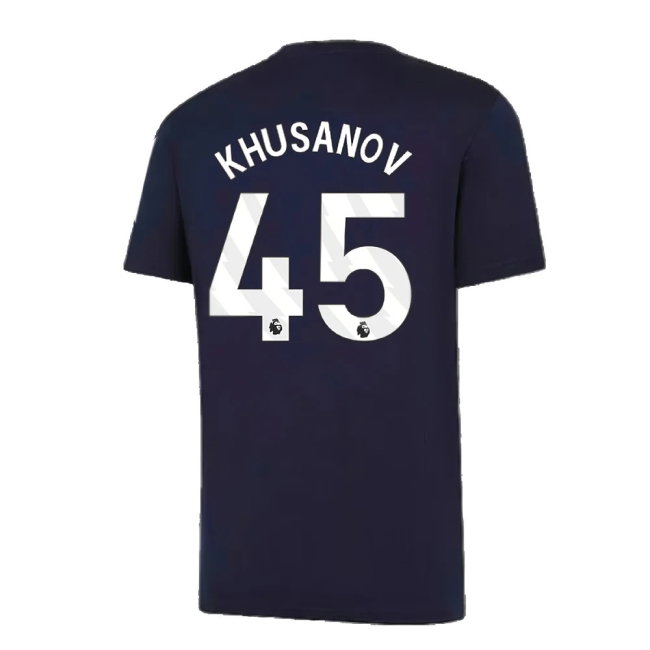2024-2025 Man City Training Shirt (Inky Blue) - Kids (Khusanov 45) — Buy Now