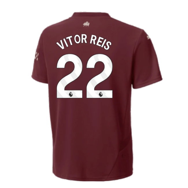 2024-2025 Man City Third Mini Kit (Vitor Reis 22) — Buy Now