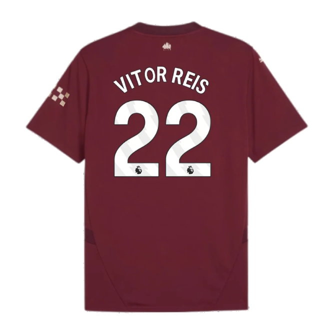 2024-2025 Man City Third Shirt (Vitor Reis 22) — Buy Online