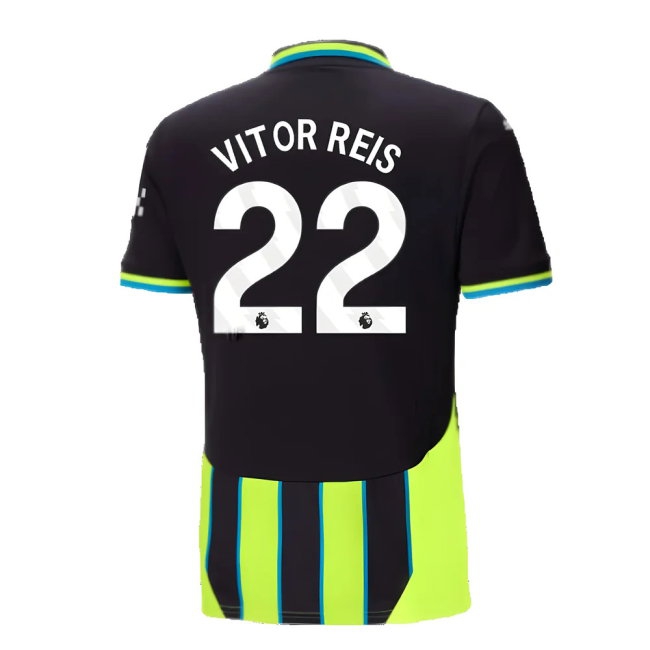 2024-2025 Man City Away Shirt (Vitor Reis 22) — Buy Now