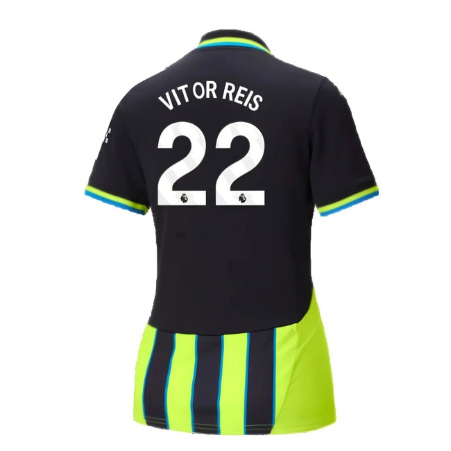 2024-2025 Man City Away Shirt (Womens) (Vitor Reis 22) — Shop Now