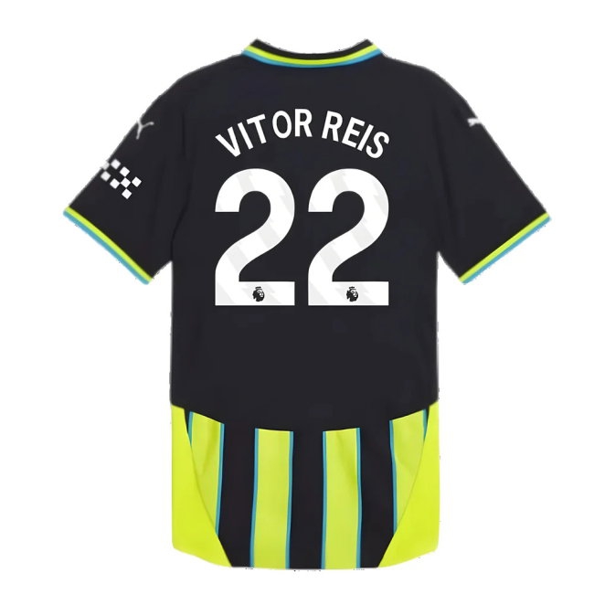 2024-2025 Man City Away Player Version Shirt (Vitor Reis 22) — Buy Now