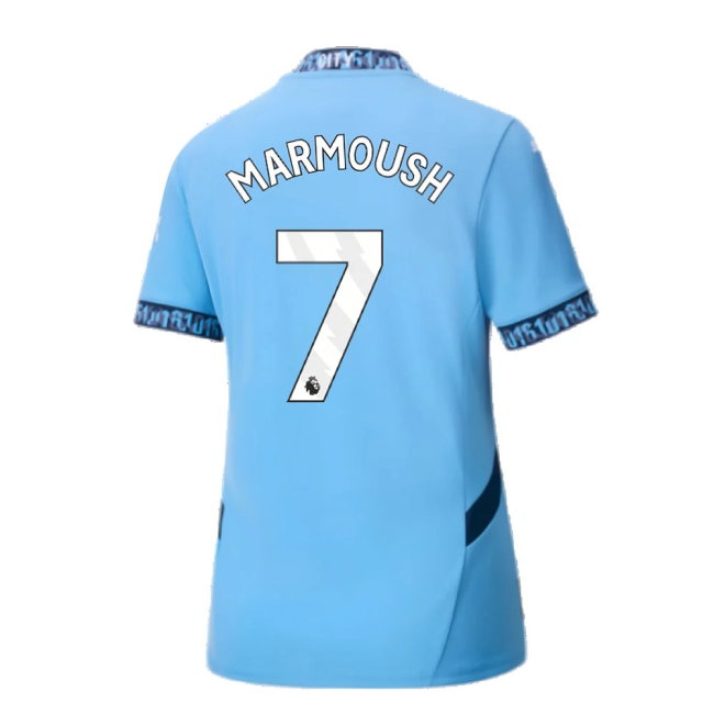 2024-2025 Man City Home Shirt (Womens) (Marmoush 7) — Shop Now