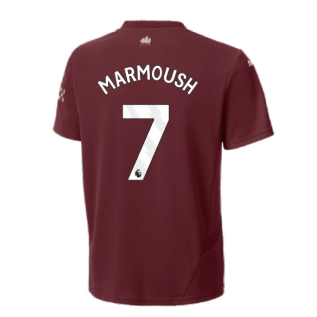 2024-2025 Man City Third Shirt (Kids) (Marmoush 7) — Shop Online