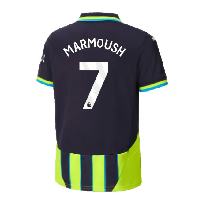 2024-2025 Man City Away Shirt (Kids) (Marmoush 7) — Buy Online