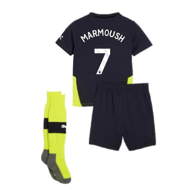 2024-2025 Man City Away Mini Kit (Marmoush 7) — Buy Now