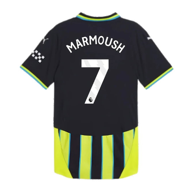 2024-2025 Man City Away Player Version Shirt (Marmoush 7) — Buy Online