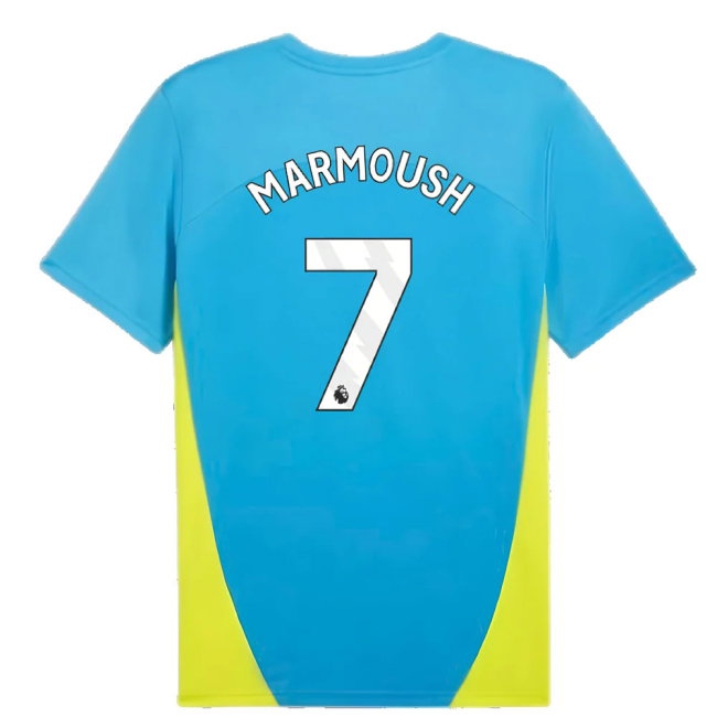 2024-2025 Man City Training Shirt (Magic Blue) (Marmoush 7) — Buy Online