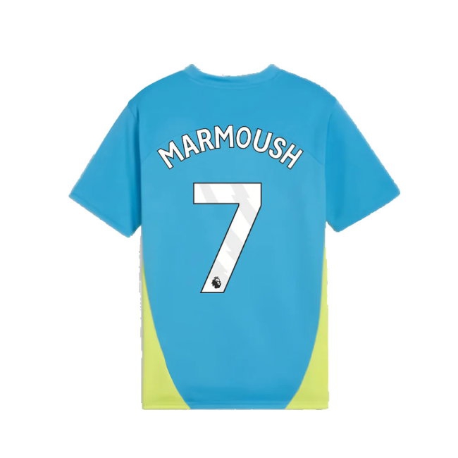 2024-2025 Man City Training Shirt (Magic Blue) - Kids (Marmoush 7) — Shop Now