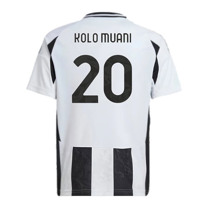 2024-2025 Juventus Home Mini Kit (Kolo Muani 20) — Shop Online