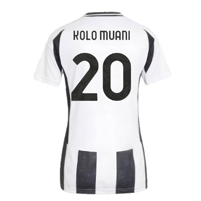 2024-2025 Juventus Home Shirt (Womens) (Kolo Muani 20) — Shop Now