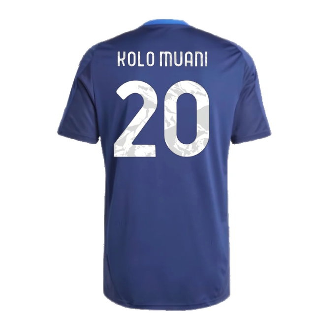 2024-2025 Juventus Training Jersey (Navy) (Kolo Muani 20) — Shop Now