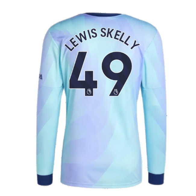 2024-2025 Arsenal Long Sleeve Third Shirt (Lewis Skelly 49) — Buy Now