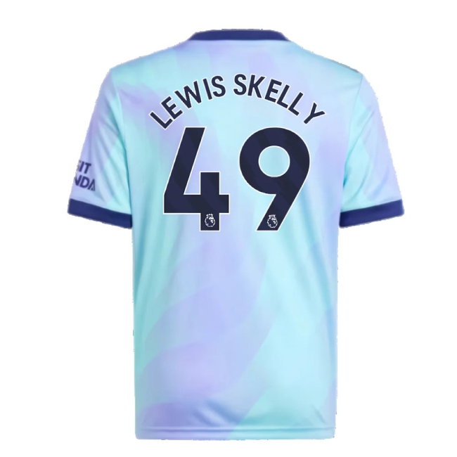 2024-2025 Arsenal Third Shirt (Kids) (Lewis Skelly 49) — Shop Now