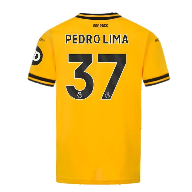 2024-2025 Wolves Home Shirt (Kids) (Pedro Lima 37) — Buy Online