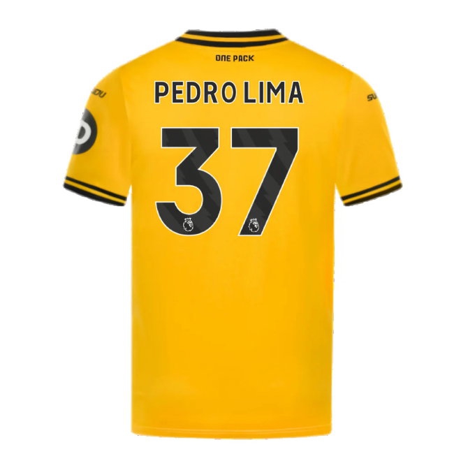 2024-2025 Wolves Home Shirt (Pedro Lima 37) — Shop Online