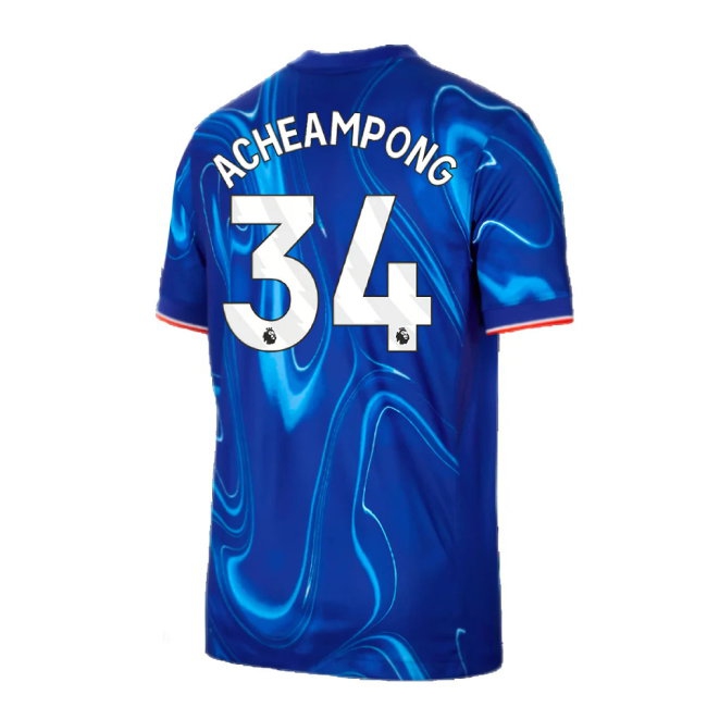 2024-2025 Chelsea Home Shirt (Acheampong 34) — Shop Now