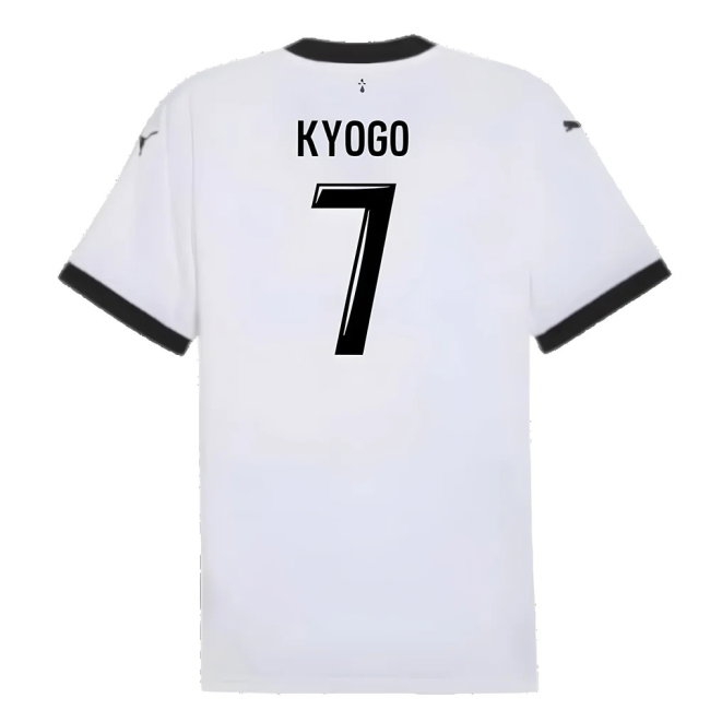 2024-2025 Stade Rennais Away Shirt (Kyogo 7) — Shop Now