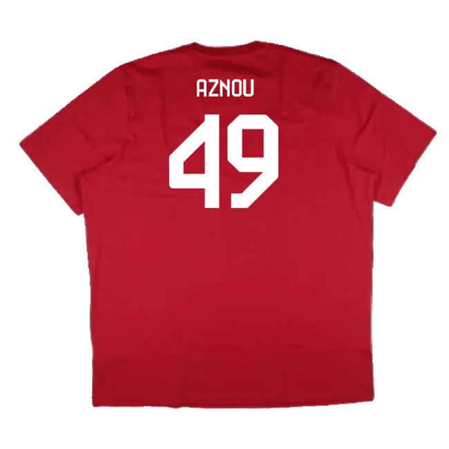2024-2025 Bayern Munich DNA Graphic Tee (Red) (Aznou 49) — Shop Now