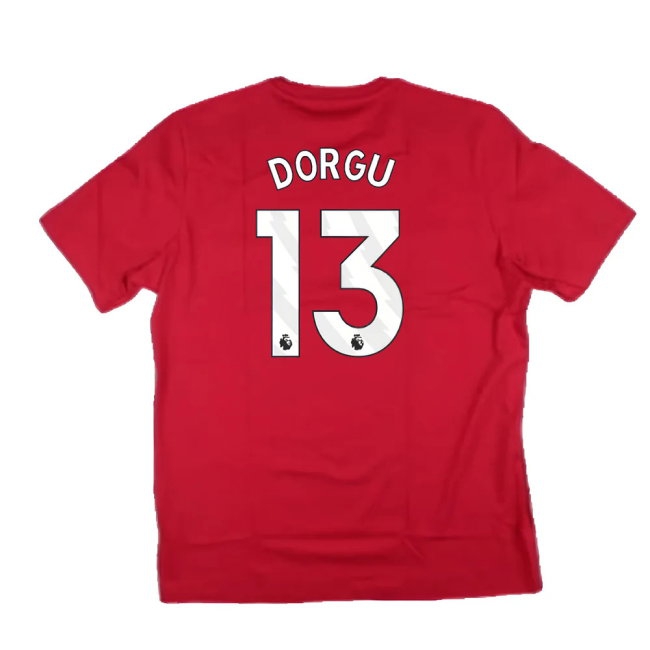 2024-2025 Man Utd DNA Graphic Tee (Red) (Dorgu 13) — Shop Now