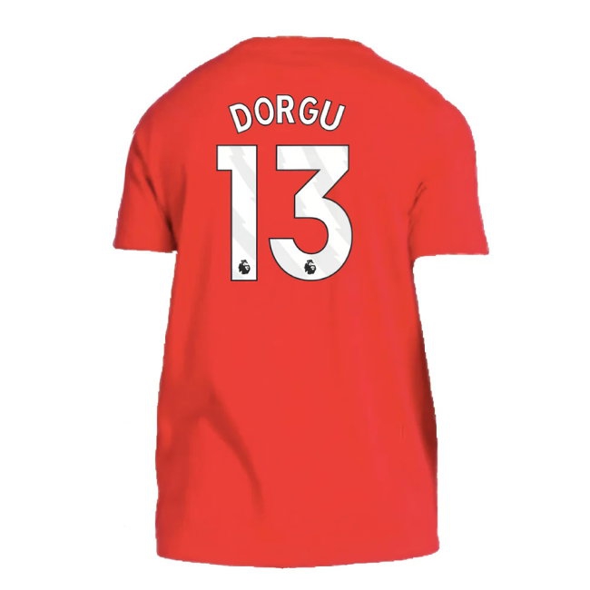 2024-2025 Man Utd DNA Tee (Red) (Dorgu 13) — Shop Online