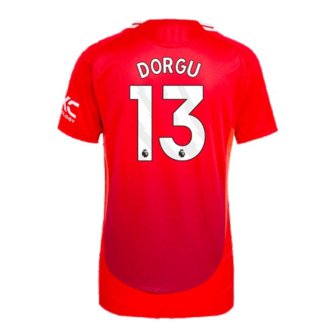 2024-2025 Man Utd Player Version Home Shirt (Womens) (Dorgu 13) — Shop Now