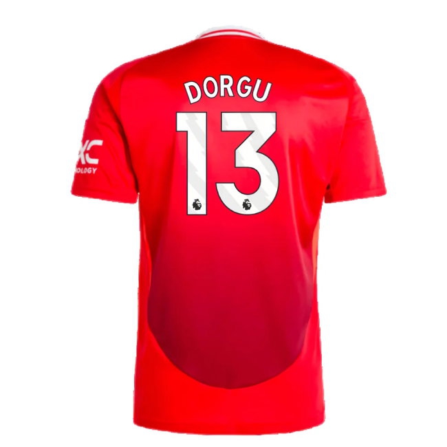 2024-2025 Man Utd Home Shirt (Dorgu 13) — Buy Now