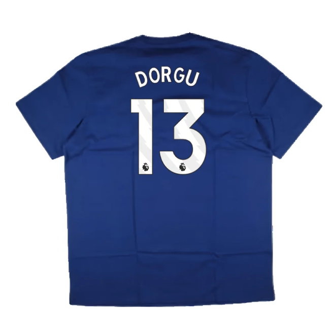 2024-2025 Man Utd Seasonal Tee (Victory Blue) (Dorgu 13) — Buy Online