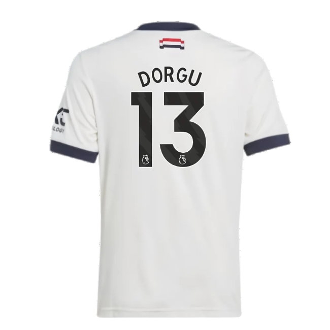 2024-2025 Man Utd Third Shirt (Kids) (Dorgu 13) — Shop Online
