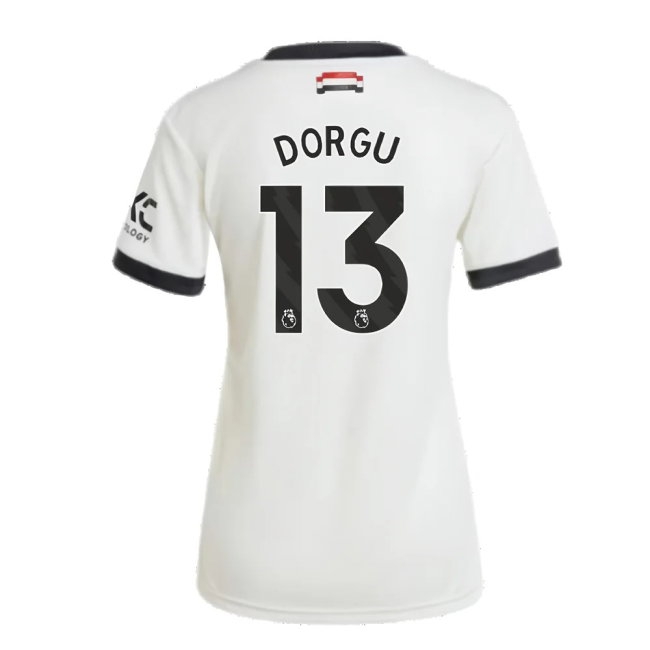 2024-2025 Man Utd Third Shirt (Womens) (Dorgu 13) — Buy Now
