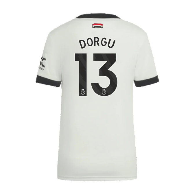 2024-2025 Man Utd Player Version Third Shirt (Womens) (Dorgu 13) — Buy Now