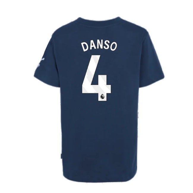 2024-2025 Tottenham Hotspur Just Do It T-Shirt (Navy) - Kids (Danso 4) — Shop Online