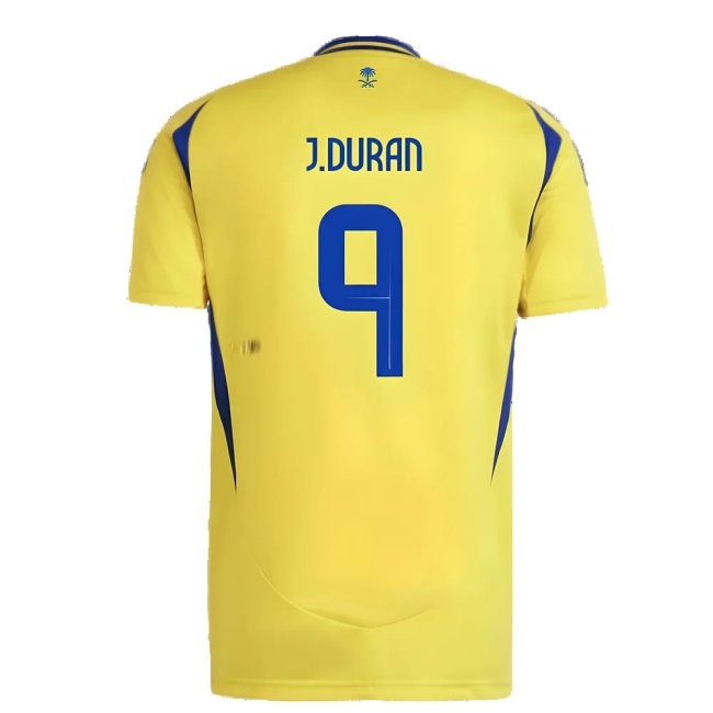 2024-2025 Al Nassr Home Shirt (J.Duran 9) — Buy Now