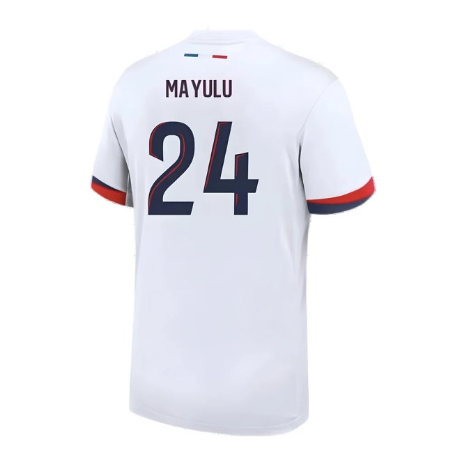 2024-2025 PSG Away Shirt (Mayulu 24) — Buy Online