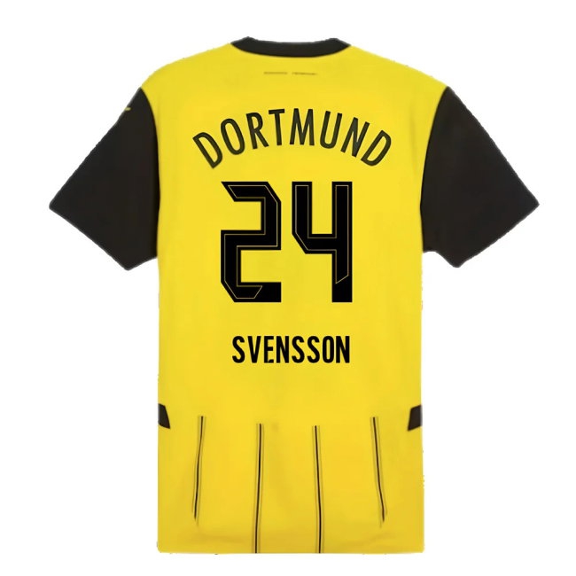 2024-2025 Borussia Dortmund Player Version Home Shirt (Svensson 24) — Shop Now