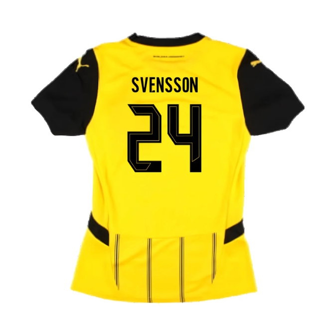 2024-2025 Borussia Dortmund Home Shirt (Ladies) (Svensson 24) — Shop Now