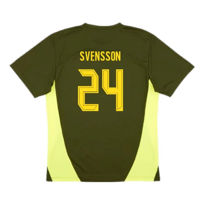 2024-2025 Borussia Dortmund Training Shirt (Myrtle) (Svensson 24) — Shop Now